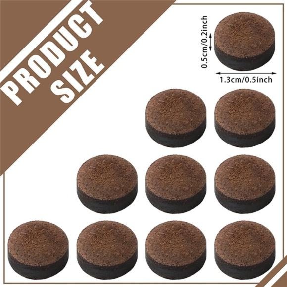 20 Pieces Billiard Pool Cue Tips Pool Cue Tips Replacement Kit Pool Stick Tips - Picture 3 of 6